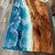 Customized Large Epoxy Table, Classic Ocean Look with Waves, Resin Dining Table for 2, 4, 6, 8, Epoxy Coffee Table, Living Room Table, Home décor
