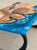 Blue Island Beach Look Epoxy Resin Dining Table Coffee Table End Table Wooden Table Living Room Table Bar Counter Home Décor Side Table Top