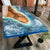 Customized Large Epoxy Table, Classic Ocean Look with Waves, Resin Dining Table for 2, 4, 6, 8, Epoxy Coffee Table, Living Room Table, Home décor