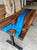 Customized epoxy Resin Solid Wood Opaque Table, Dining Table, Living Room Table, Wooden Epoxy Coffee Table, Side Table