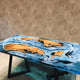 TUZECH Custom Made Mini Wood Island with Ocean Waves Look Epoxy Table Dinning Table Resin Coffee Table Side/End Table Bar Counter Epoxy Living Room Table Home Décor