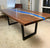 Customized Large Epoxy Table, Epoxy River Table with Dark Wood, Resin Dining Table for 2, 4, 6, 8, Epoxy Coffee Table, Living Room Table, Home décor