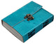TUZECH Handmade 100% Pure Leather Diary for Office Home Daily Use with C Lock (Ocean Blue, 6x4 INCHES)