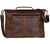 Tuzech 16 Inch Retro Buffalo Hunter Leather Laptop Messenger Bag Office Briefcase Travel bag (16 inch)-Tuzech store