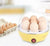 TUZECH Electric Egg -Boiler/Poacher Cum Food Steamer- Stylish Egg Boiler Cooker (Boils Potatoes, Eggs and Many More) (EU Plug)-Tuzech store