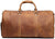 Sports Gym Airplane Luggage Carry-With Shoe Compartment - 22 Inch (Regular Tan Brown)-Tuzech store