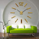 TUZECH Luxurious Big Wall Clock for Hotels Restaurants Conference Rooms Drawing Room-Tuzech store