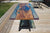 Tuzech Epoxy Table Fully Customised Thick Resin River Table Indoor Outdoor Wooden Dining Table Top (76 X 30 Inches)-Tuzech store