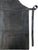 Tuzech Durable Leather Apron Utility/Chef Grill BBQ Apron/Carpenter/Blacksmith Welding Handmade Tool Apron - 30 Inches- Adjustable upto XXL For Men and Women Charcoal Black