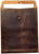 Leather Document Holder Mailing Envelope,Office & Work Resume Sales Portfolio Binder Folder-Interview/Legal Document Organizer Handmade Bourbon Brown (12.5 inches)-Tuzech store