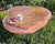 Tuzech Epoxy Table Fully Customised Thick Resin River Table Indoor Outdoor Coffee Table Top Wooden Dining Table (32X29 Inches)-Tuzech store