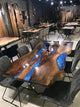 Tuzech Epoxy Table Top Fully Customised Thick Resin River Table Indoor Outdoor Coffee Table Top Wooden Dining Table Top-Tuzech store