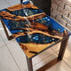 Customized Large EPOXY Table, Resin Dining Table for 2, 4, 6, 8 River Dining Table, Wood Epoxy Coffee Table Top, Living Room Table-Tuzech store