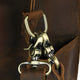 Leather Messenger Bag Casual Designer Travel Briefcase Business Messenger Bag Satchel with YKK Metal Zippers-Tuzech store