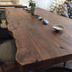Natural Solid Wood Live Edge Table Top Fully Customized Best for Home/Living Room/Dining Room/Kitchen/Indoor and Outdoor Table.-Tuzech store
