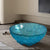 Living Room Coffee Table Modern Living Room Blue Ocean Resin Coffee Table Tables Transparent Round Decoration Floor Sculpture Large Ornament Small Coffee Table
