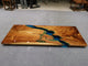 Customized Large Live Edge EPOXY Resin Table, Resin Dining Table for 2, 4, 6, 8 River Dining Table Top, Wood Epoxy Coffee Table Top, Living Room Table-Tuzech store