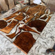 Customized Large Epoxy Table, Resin Dining Table Transparent Resin Table for 2, 4, 6, 8 River epoxy Dining Table, Epoxy Coffee Table, Living Room Table, Home décor