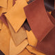 TUZECH Leather Scrap - Large Pieces of Full Grain Leather Cowhide Remnants Bag - Design & Make Crafts - Mixed Colors (5 lbs)-Tuzech store