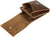 Tuzech Leather Multiple Layer Card Holder/Bag/Pouch/Wallet/Change Holder/Card Organizer/Accessories, Handmade (Bourbon Brown)-Tuzech store