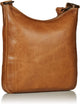 Tuzech Leather Swing Pack Zip Crossbody Bag With Big Pocket Gift for Women Full Grain Campus Bag Weekender Bag