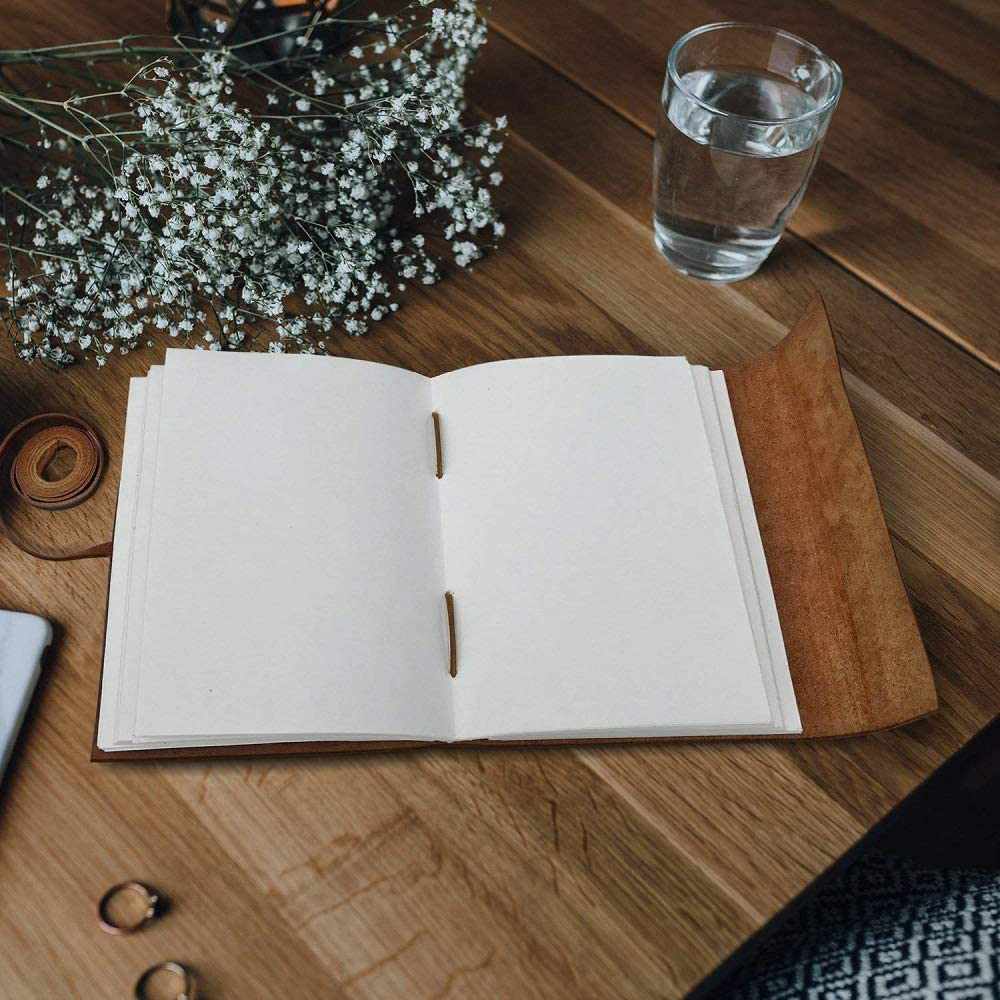 TUZECH Leather Journal Tree of Life - Writing Notebook Handmade Leathe –  Tuzech store