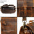 TUZECH Vintage Handmade Leather Messenger Bag Laptop Briefcase Computer Satchel Bag for Men-Tuzech store